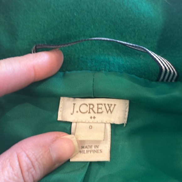 J. Crew green stadium coat - Picture 8 of 11